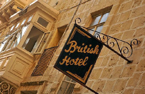 British Hotel Valletta Exterior photo